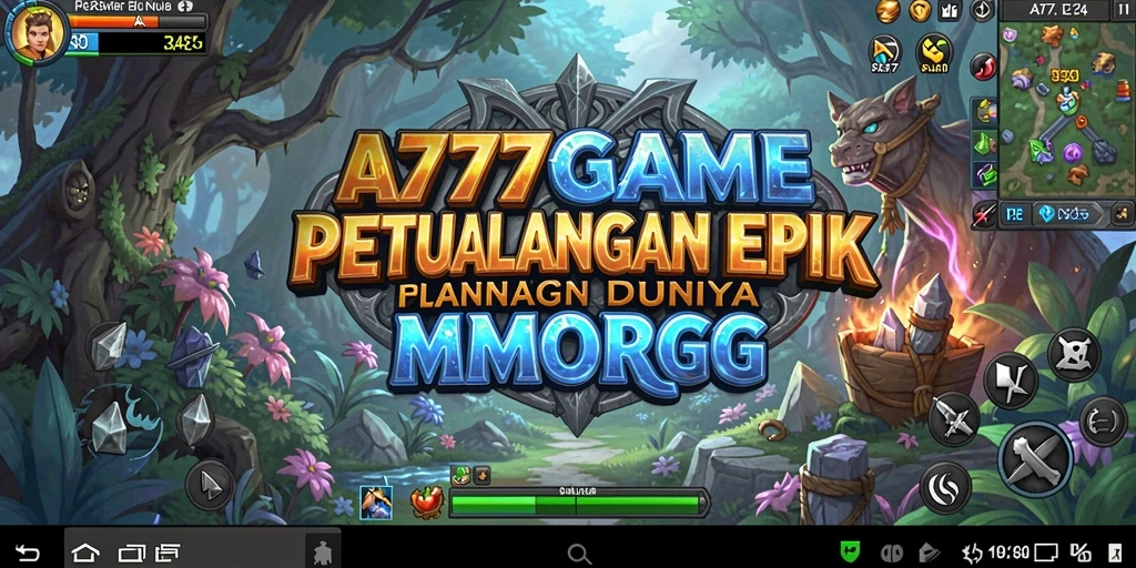 Tampilan gameplay A777GAME yang menarik dan penuh aksi.