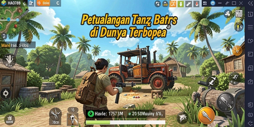 Tampilan menakjubkan dari gameplay HAO788 yang menunjukkan dunia terbuka.