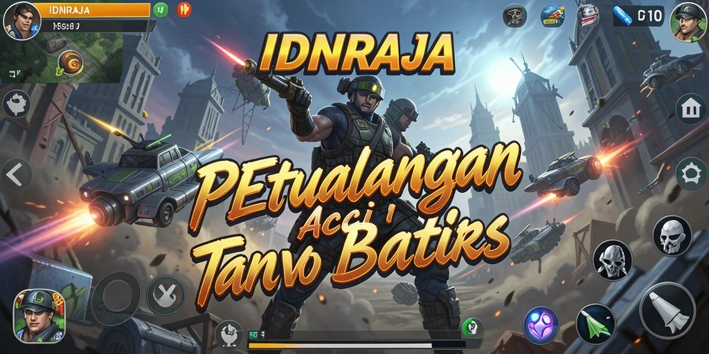 Tangkapan layar gameplay IDNRAJA menampilkan pertempuran seru dan grafik yang menawan.