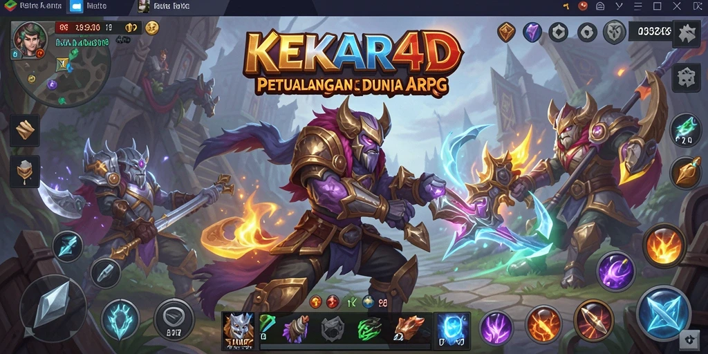 Screenshot gameplay menampilkan aksi seru di dunia KEKAR4D.
