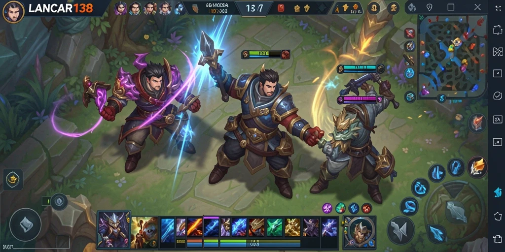 Gameplay seru dalam LANCAR138 yang mendebarkan.