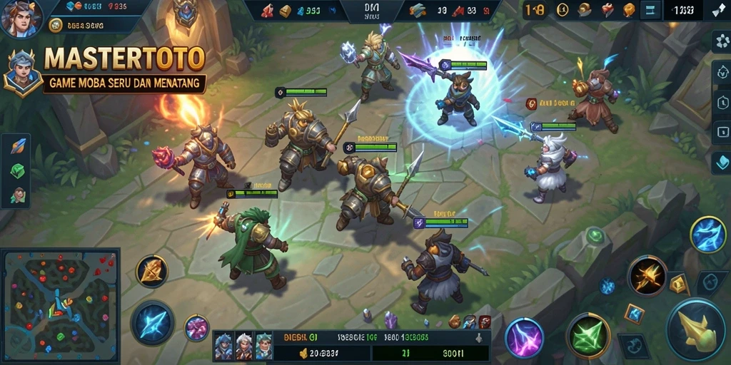 Gameplay MASTERTOTO yang seru dan penuh aksi.