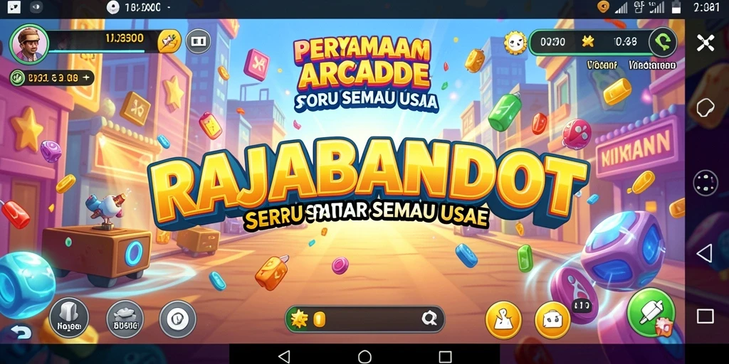 Gameplay seru RAJABANDOT yang penuh tantangan.