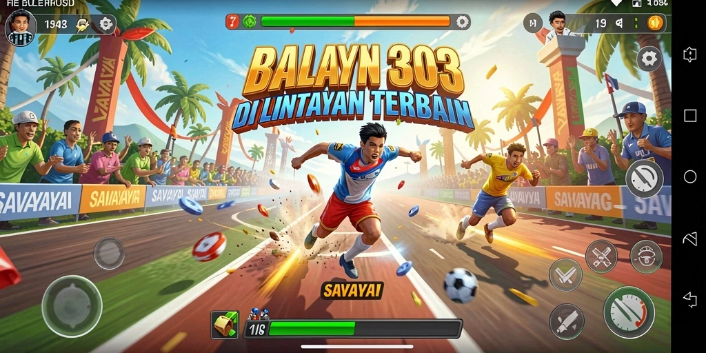 Tangkap aksi balapan mendebarkan dalam SAVAYA303.