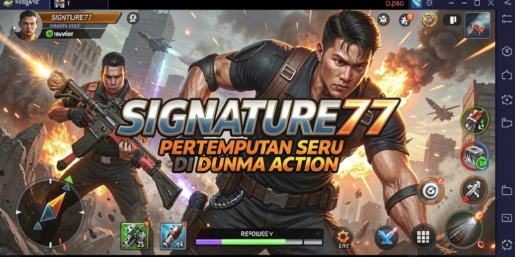 Gameplay seru dan menegangkan di SIGNATURE77.