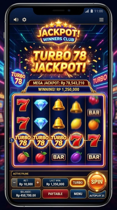 Proses unduh aplikasi di turbo78 yang cepat dan efisien.